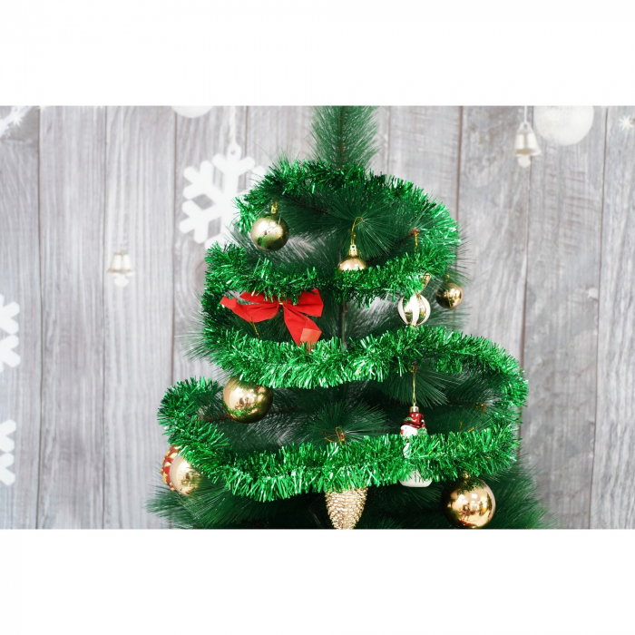 Beteala Craciun, Flippy, verde, marimea: 2 m x 5 cm material:folie PVC, interior/exterior [2]