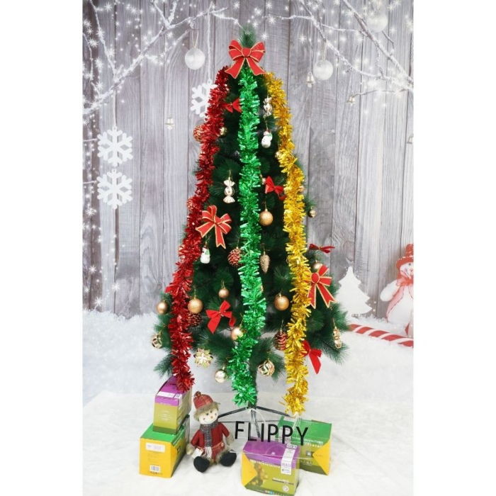 Beteala Craciun, Flippy, verde, marimea: 2 m x 9 cm material:folie PVC, interior/exterior [10]