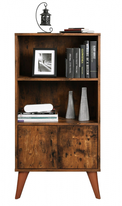 Biblioteca Retro, maro, 60x30x120 cm [4]