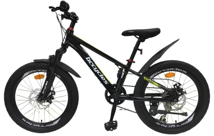 Bicicleta BR Tornado A2002 20'' 7 viteze, cadru aluminiu Shimano Negru [3]