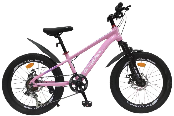 Bicicleta BR Tornado A2002 20'' 7 viteze, cadru aluminiu Shimano Roz [2]