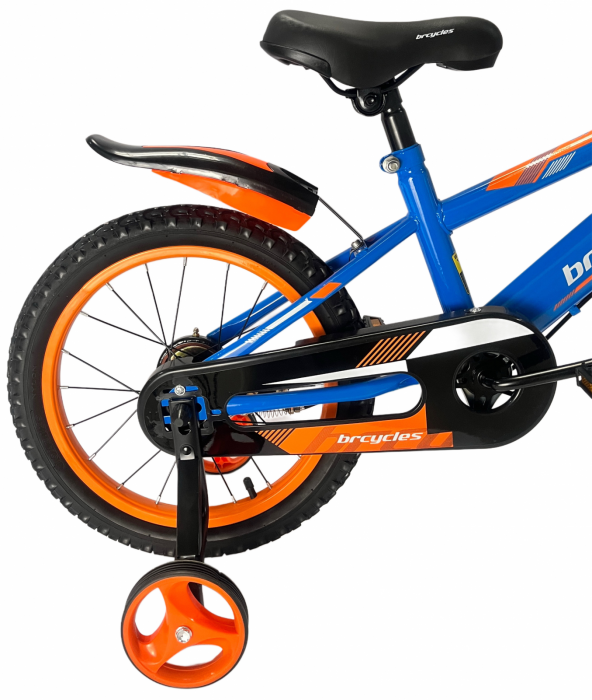 Bicicleta BRC copii 2-4 ani A1201 12" Albastru [3]