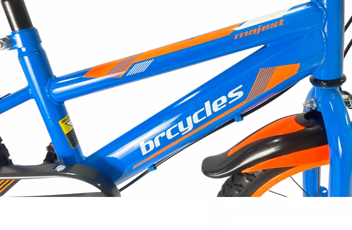 Bicicleta BRC copii 2-4 ani A1201 12" Albastru [7]