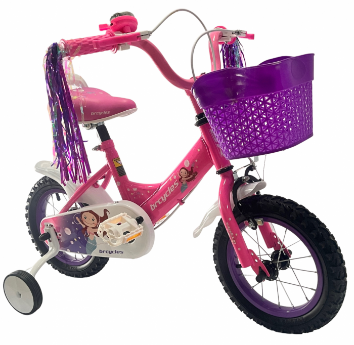 Bicicleta BRC copii 4-7 ani A1602 16'' Roz [2]