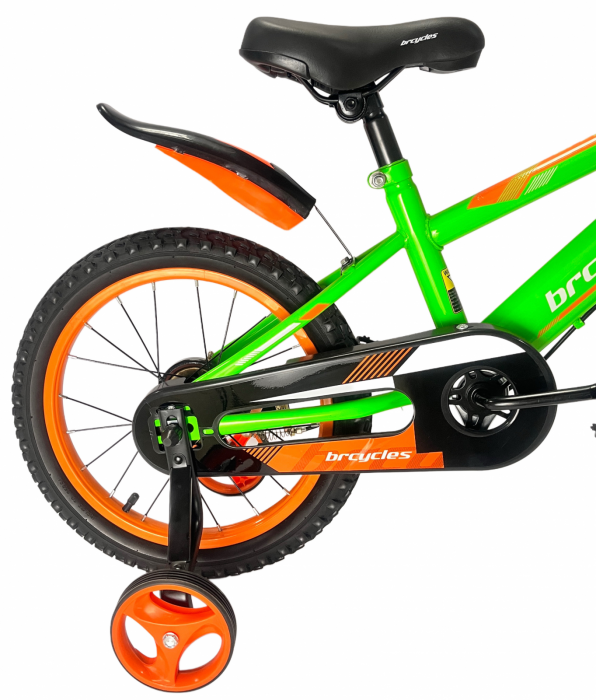 Bicicleta BRC copii 4-7 ani A1601 16'' Verde [4]