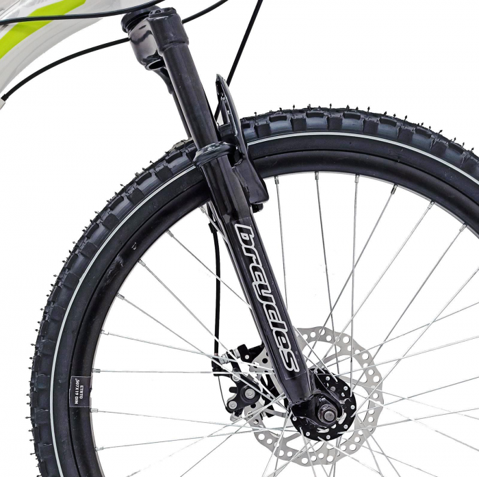 Bicicleta MTB-HT 24″ BR Storm, cadru otel 13″ ,21 viteze, Alb [7]