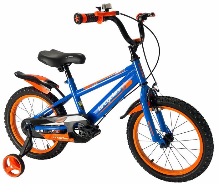 Bicicleta BRC copii 4-7 ani A1601 16'' Albastru [2]