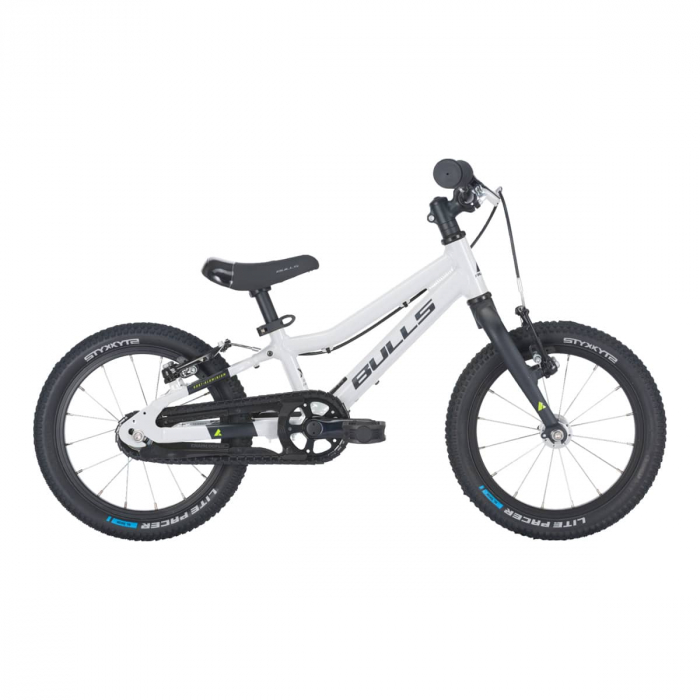 Bicicleta Copii Bulls Tokee Lite 14 - 14 Inch, Alb [1]