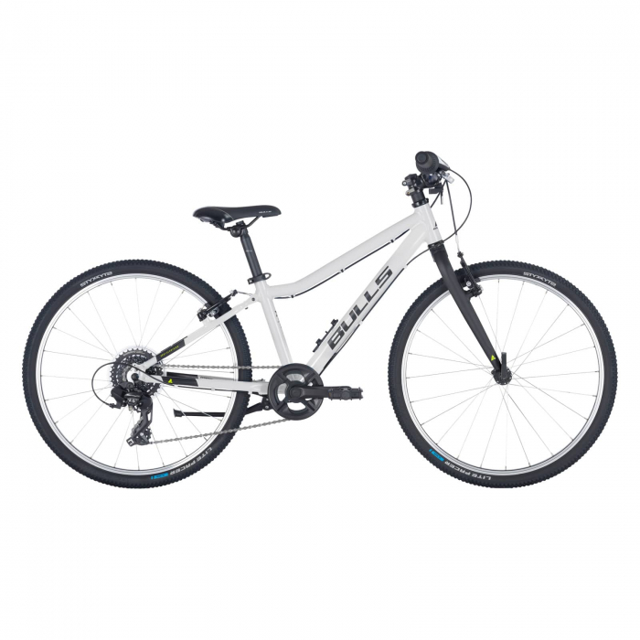 Bicicleta Copii Bulls Tokee Lite 24 - 24 Inch, Alb [1]
