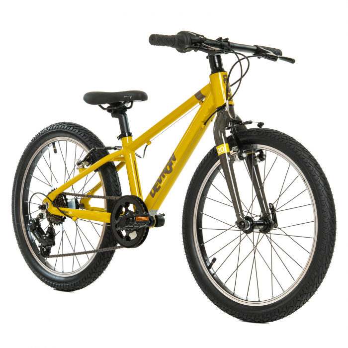 Bicicleta Copii Devron Urbio U2.0 Super Light - 20 Inch, Galben-Gri [3]
