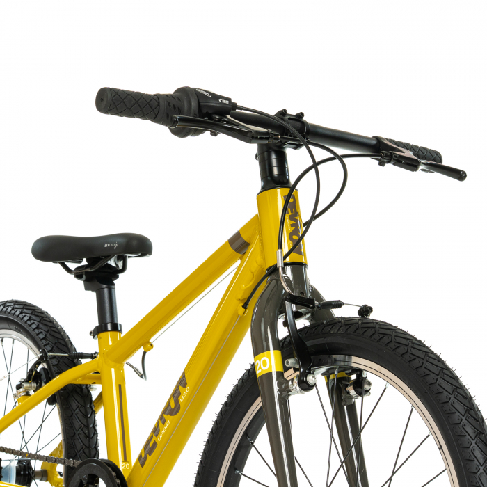 Bicicleta Copii Devron Urbio U2.0 Super Light - 20 Inch, Galben-Gri [5]
