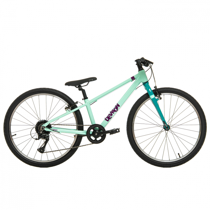 Bicicleta Copii Devron Urbio U2.4 Super Light - 24 Inch, Turcoaz-Verde [1]