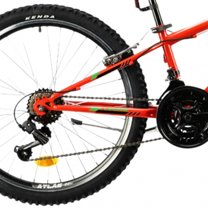 Bicicleta Copii Dhs 2421 Cedric - 24 Inch, Rosu [3]