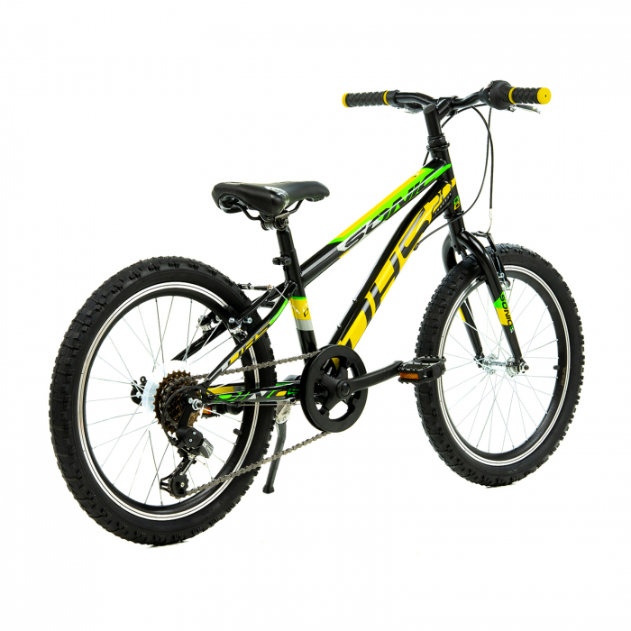 Bicicleta Copii DHS Sonic - 20 Inch, Negru [3]