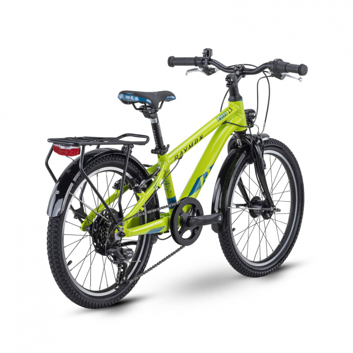 Bicicleta Copii Raymon TwoRay 1.5 Street - 20 Inch, 270 mm, Verde - Tourney [3]
