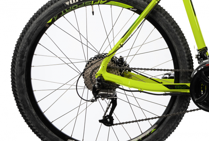 Bicicleta Electrica Afisport M17 - 27.5 Inch, L-XL, Verde [3]