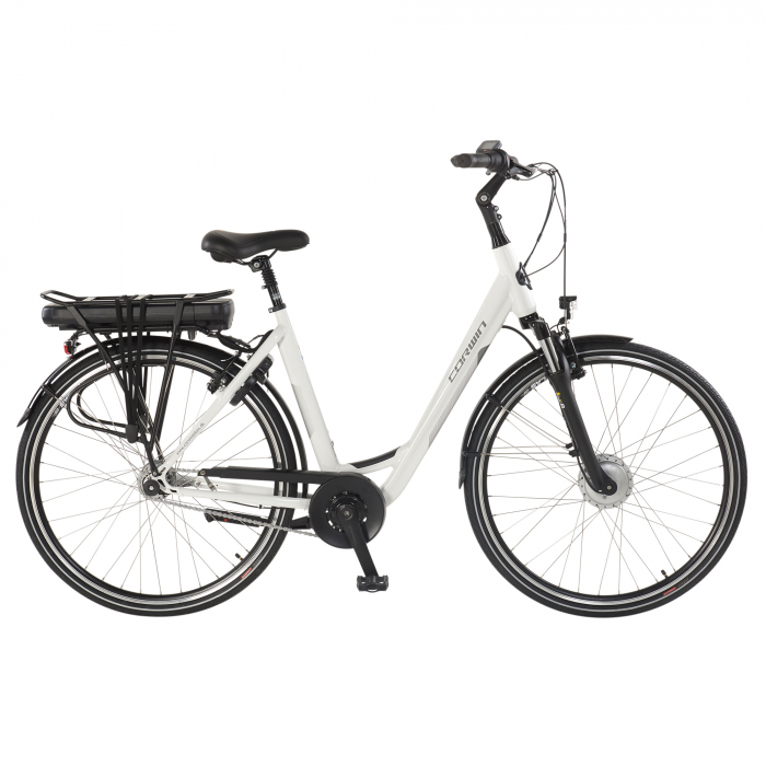Bicicleta Electrica Corwin 28122 - 28 Inch, 490mm, Alb [1]