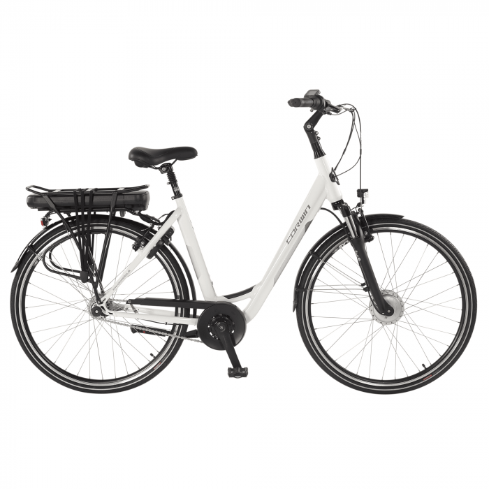 Bicicleta Electrica Corwin 28122 - 28 Inch, 530mm, Alb [1]