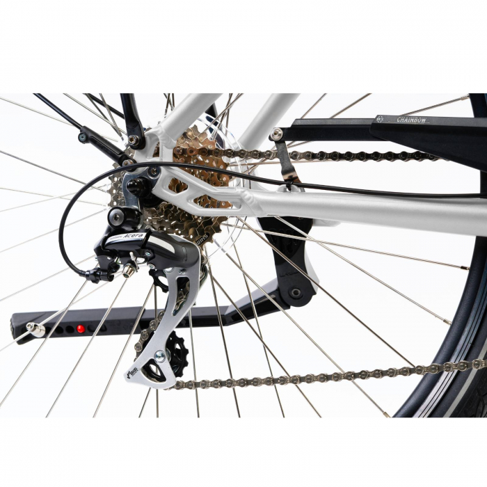 Bicicleta Electrica Devron 28414 - 28 Inch, 460mm, Albastru [3]