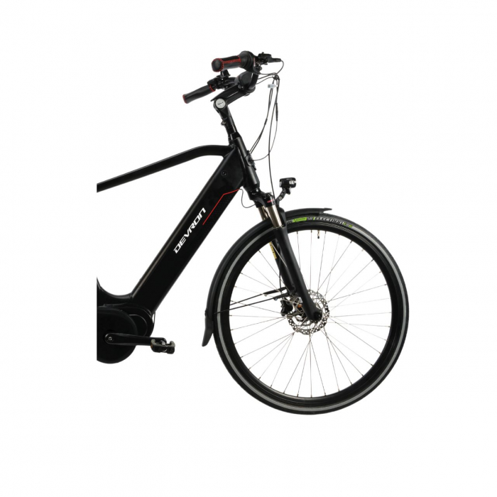 Bicicleta Electrica Devron 28427 - 28 Inch, M, Negru - Disc Brake [3]