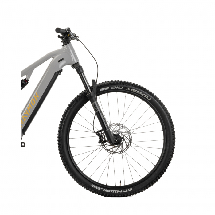 Bicicleta Electrica Raymon Full Suspension Trailray 120 Pro 2025 - 29 Inch, L, Gri - Deore LG [5]