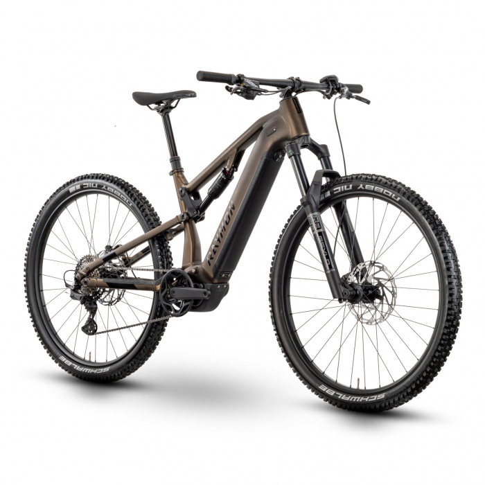 Bicicleta Electrica Raymon Full Suspension Trailray 120 Pro 2025 - 29 Inch, M, Maro - Deore LG [2]