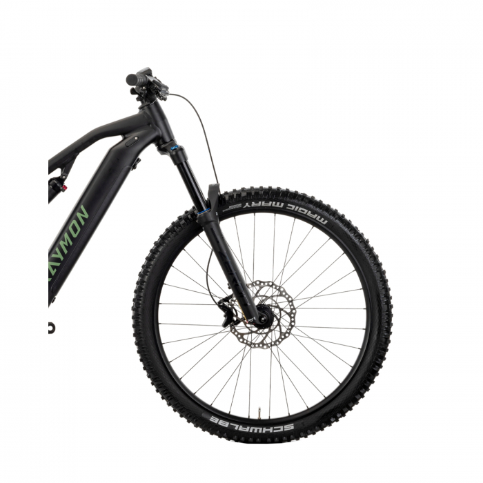 Bicicleta Electrica Raymon Full Suspension Trailray 150 2025 - 29 Inch, L, Negru - Deore [5]