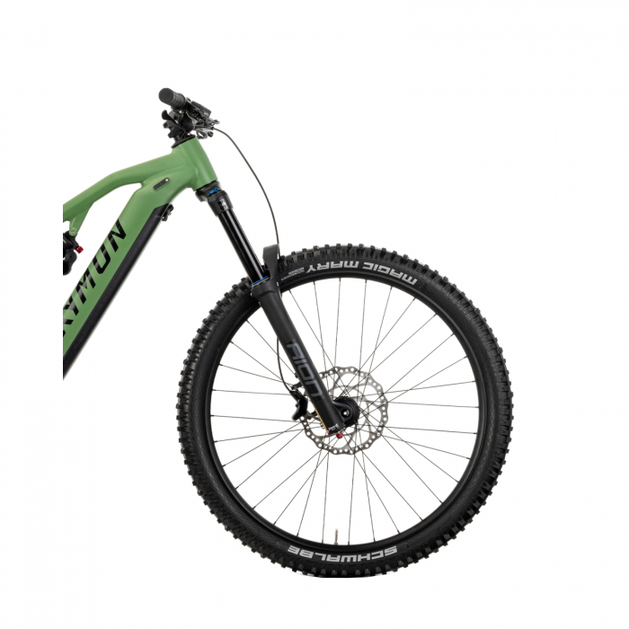 Bicicleta Electrica Raymon Full Suspension Trailray 170 2025 - 29 Inch, L, Verde - Deore [5]