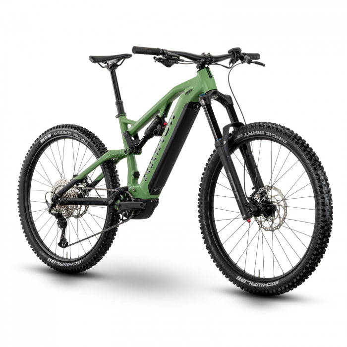 Bicicleta Electrica Raymon Full Suspension Trailray 170 2025 - 29 Inch, L, Verde - Deore [2]