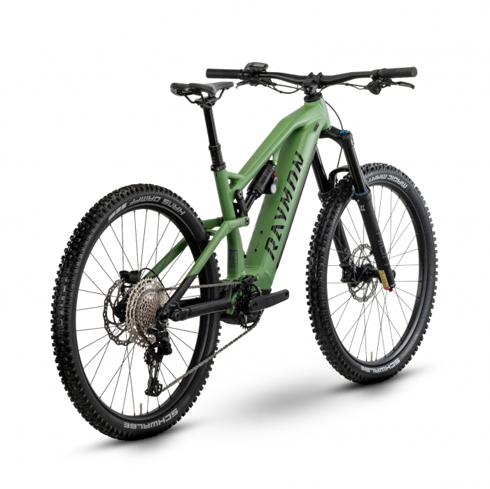 Bicicleta Electrica Raymon Full Suspension Trailray 170 2025 - 29 Inch, L, Verde - Deore [3]