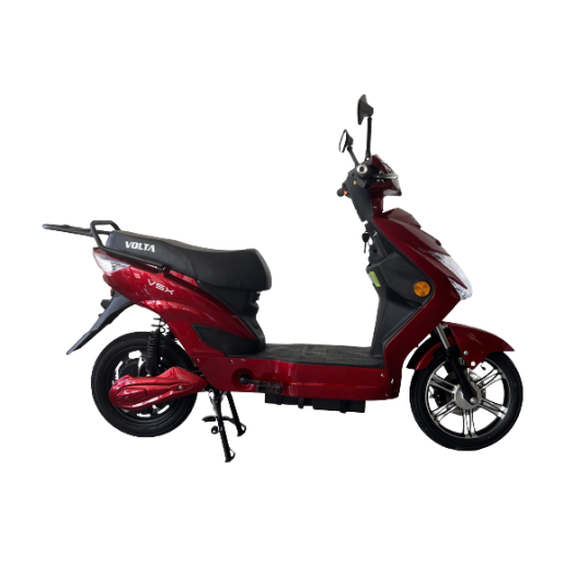 Scuter Electric (Bicicleta), Fara Permis, Cu Pedale Volta SX - 220 W, viteza maxima 25 km pe ora, visiniu [7]