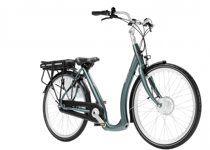 Bicicleta Electrica Stella Nantes FDST ISP RTE 2.1 - 28 Inch, M, Gri [2]