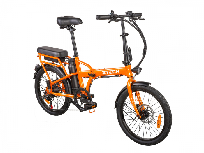 Bicicleta electrica Ztech ZT-02 dinamo autonomie 40 Km viteza maxima 25 km/h putere 350W acumulator 12Ah/48V nu necesita permis - ZTECH [2]