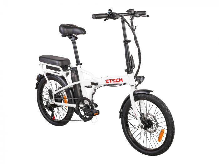 Bicicleta electrica Ztech ZT-02 dinamo autonomie 40 Km viteza maxima 25 km/h putere 350W acumulator 12Ah/48V nu necesita permis - ZTECH [5]