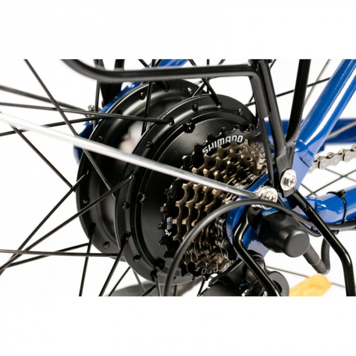 Bicicleta electrica Ztech ZT-13-A RETRO 2.0 autonomie 33 Km viteza maxima 25 km/h putere 250W acumulator 10Ah/36V nu necesita permis [4]