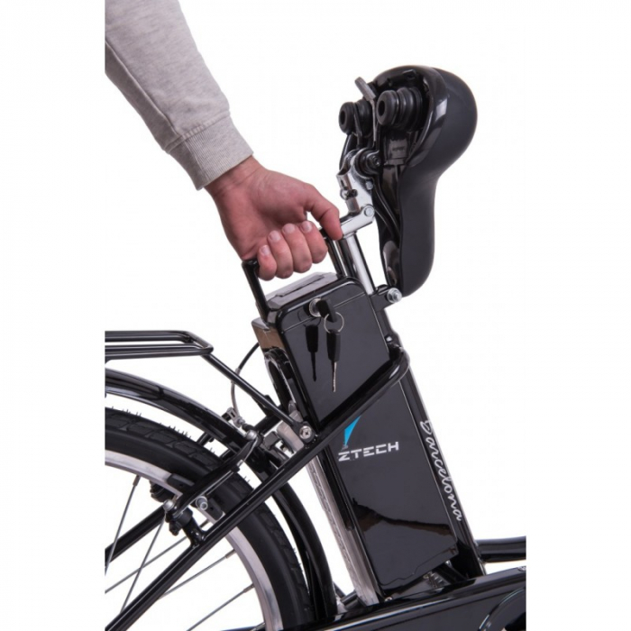 Bicicleta Electrica Ztech ZT-32 Barcelona autonomie 30 Km viteza maxima 25 km/h putere 250W acumulator 9Ah/36V nu necesita permis [3]