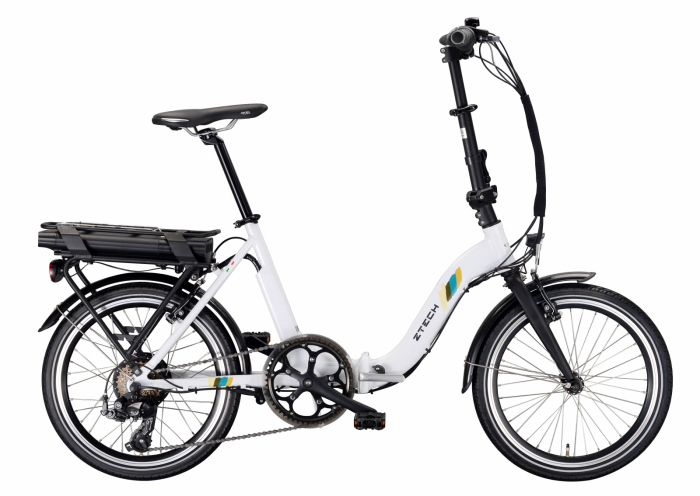 Bicicleta electrica Ztech ZT-71 URBAN autonomie 40 Km viteza maxima 25 km/h putere 250W acumulator 6.6Ah/36V pliabila nu necesita permis [2]