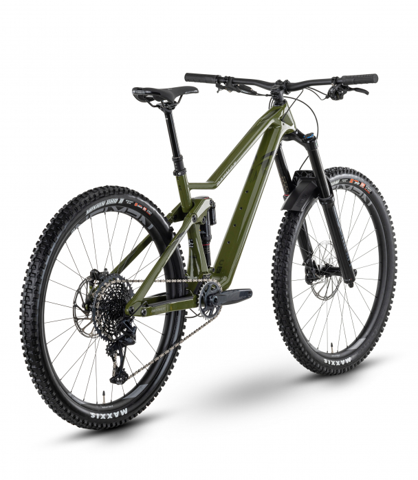 Bicicleta Full Suspension Raymon FullRay 170 10.0 - 29 Inch, M, Verde [3]