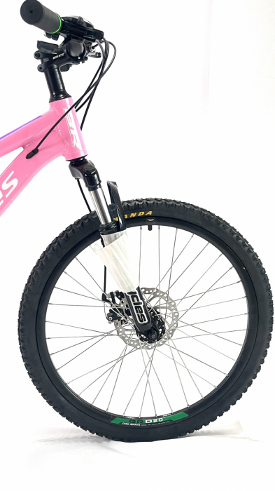 Bicicleta MTB 26″ BR Tornado , cadru Aluminiu ,21 viteze, Shimano ,Roz [2]