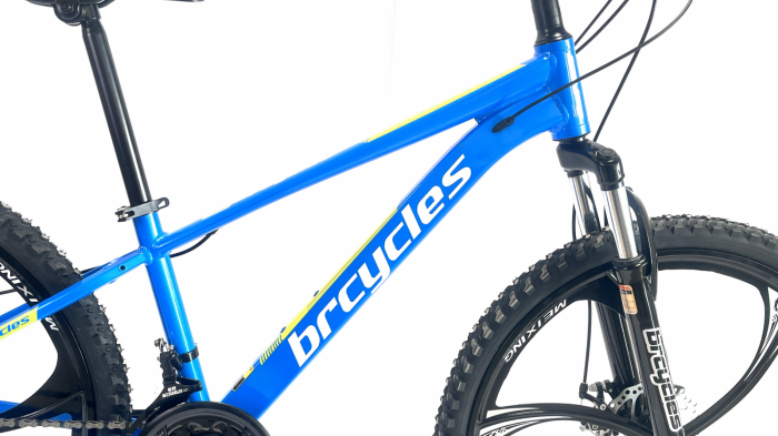 Bicicleta MTB 26″ BR A2604 Tornado, cadru Aluminiu, 21 viteze, Roti magnesium cu Shimano, Albastru [6]