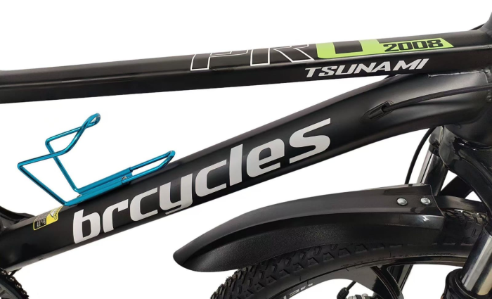 Bicicleta MTB 24″ S2403, cadru OTEL, 21 viteze, Roti magnesium cu Shimano, Negru [9]