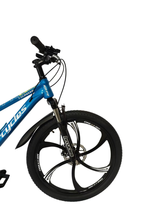 Bicicleta MTB 26″ S2603, cadru OTEL, 21 viteze, Roti Magnesium cu Shimano, Albastru [7]