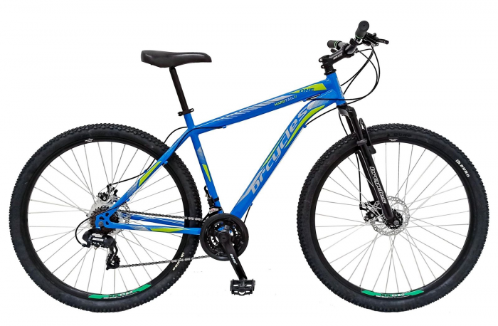 Bicicleta MTB-HT 29" BR Arizona, cadru otel 17', manete secventiale, frane disc, 21 viteze, Albastru [1]