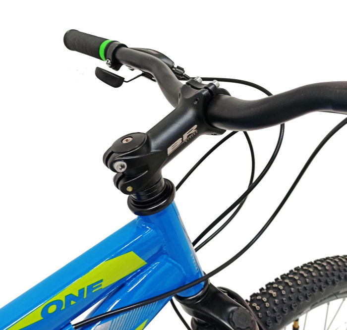 Bicicleta MTB-HT 29" BR Arizona, cadru otel 17', manete secventiale, frane disc, 21 viteze, Albastru [8]