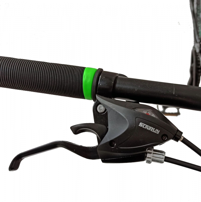 Bicicleta MTB-HT 29" BR Arizona, cadru otel 17', manete secventiale, frane disc, 21 viteze, Albastru [3]