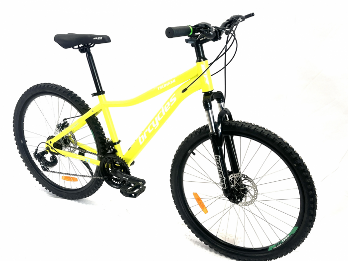 Bicicleta MTB 26″ BR Tsunami , cadru otel 14″ ,21 viteze, Shimano Verde [1]