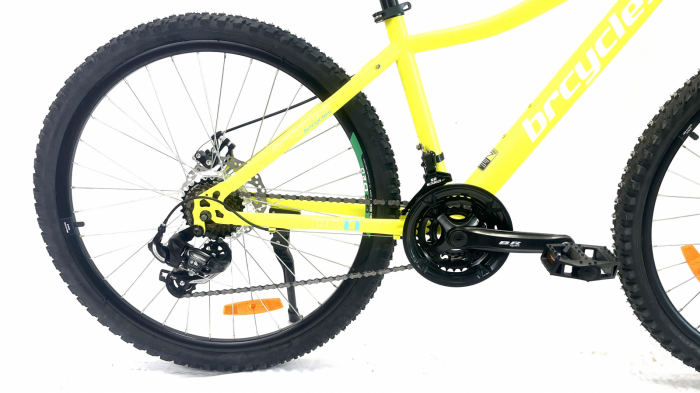 Bicicleta MTB 26″ BR Tsunami , cadru otel 14″ ,21 viteze, Shimano Verde [6]