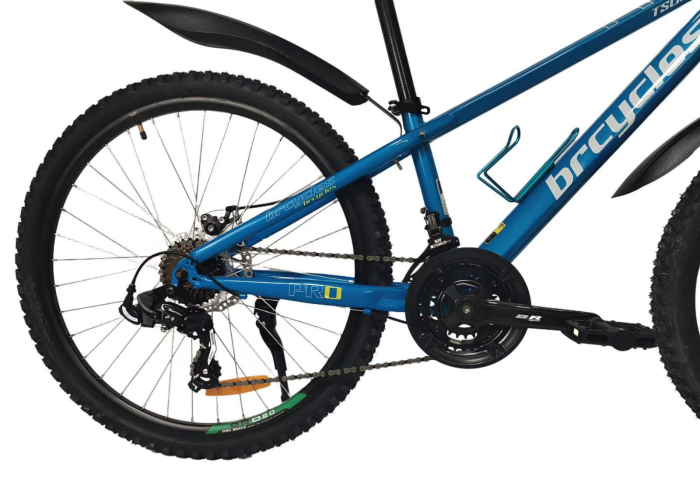 Bicicleta MTB 26″ S2601, cadru OTEL, 21 viteze, Roti aluminiu cu spite , Shimano, Albastru [6]