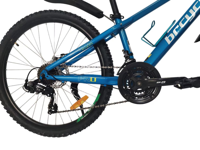 Bicicleta MTB 26″ S2601, cadru OTEL, 21 viteze, Roti aluminiu cu spite , Shimano, Albastru [5]