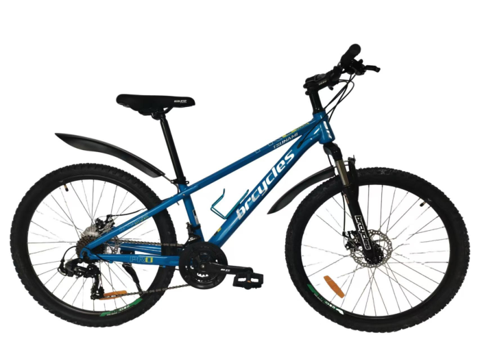 Bicicleta MTB 26″ S2601, cadru OTEL, 21 viteze, Roti aluminiu cu spite , Shimano, Albastru [3]
